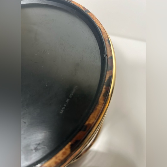 Vtg Mid Century Modern Ice Bucket Retro Leopard Gold Barware
#0305244 - Picture 13 of 16